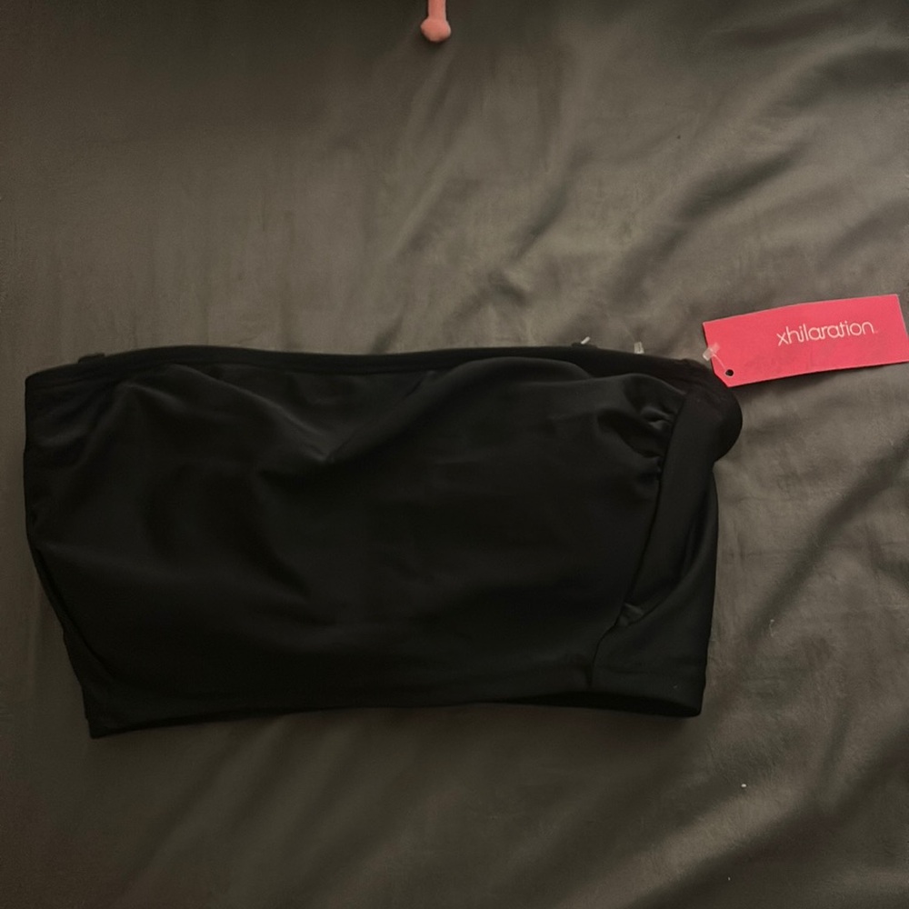 Xhilaration Black Bikini Top Small